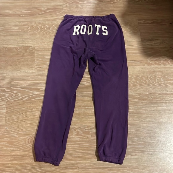 Roots Pants - Roots Sweatpants Purple Medium